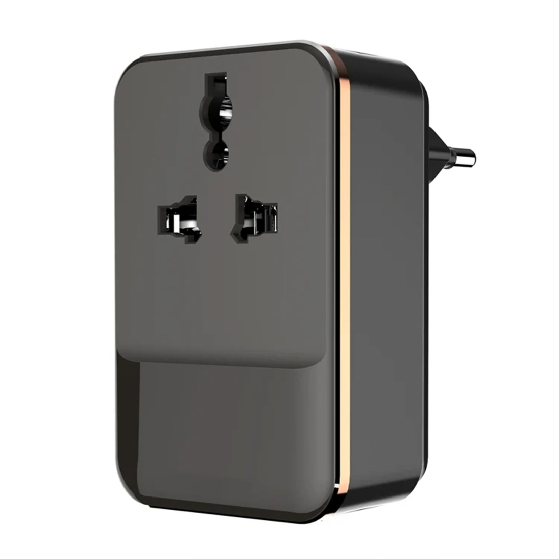 Multi-Functional Travel Power Adapter, Universal Socket Converter With Dual USB Fast Charging Interfaces