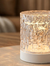 Rotating Water Wave Projection Lamp, Multicolor Cylindrical Ambient Light With Dynamic Ripple Visual Effects For Space Atmosphere